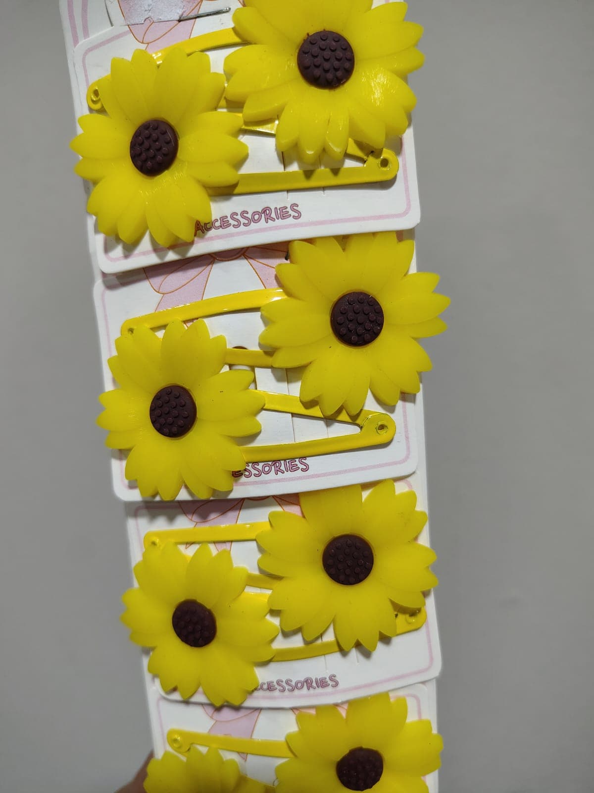Hebillas girasoles